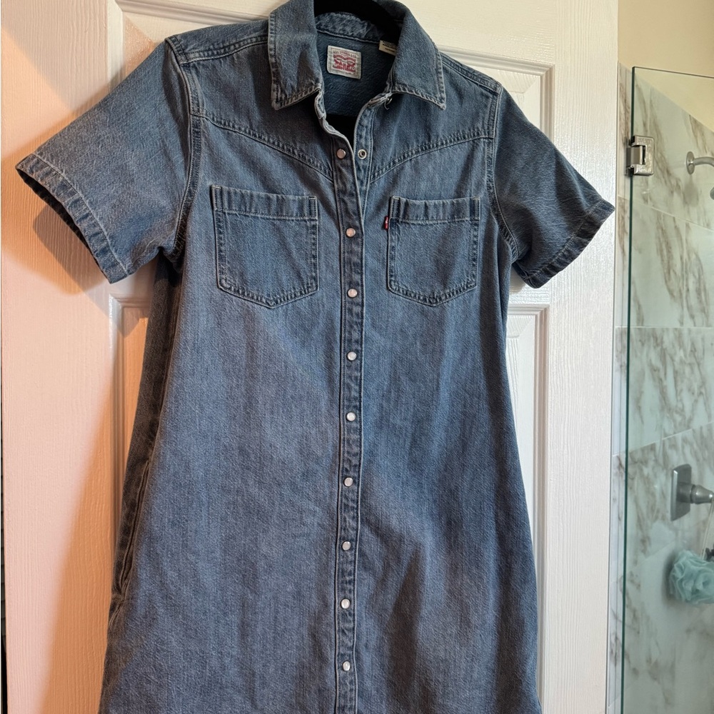 Levi's Classic Blue Denim Dress